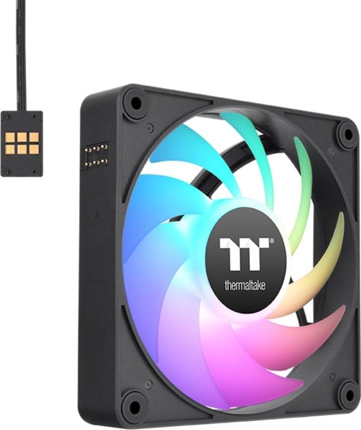 THERMALTAKE Ventilátor CT120 EX ARGB 3-Pack, 3x120mm, černá