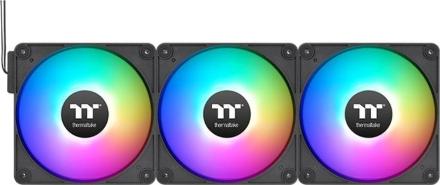 THERMALTAKE Ventilátor CT120 EX ARGB 3-Pack, 3x120mm, černá