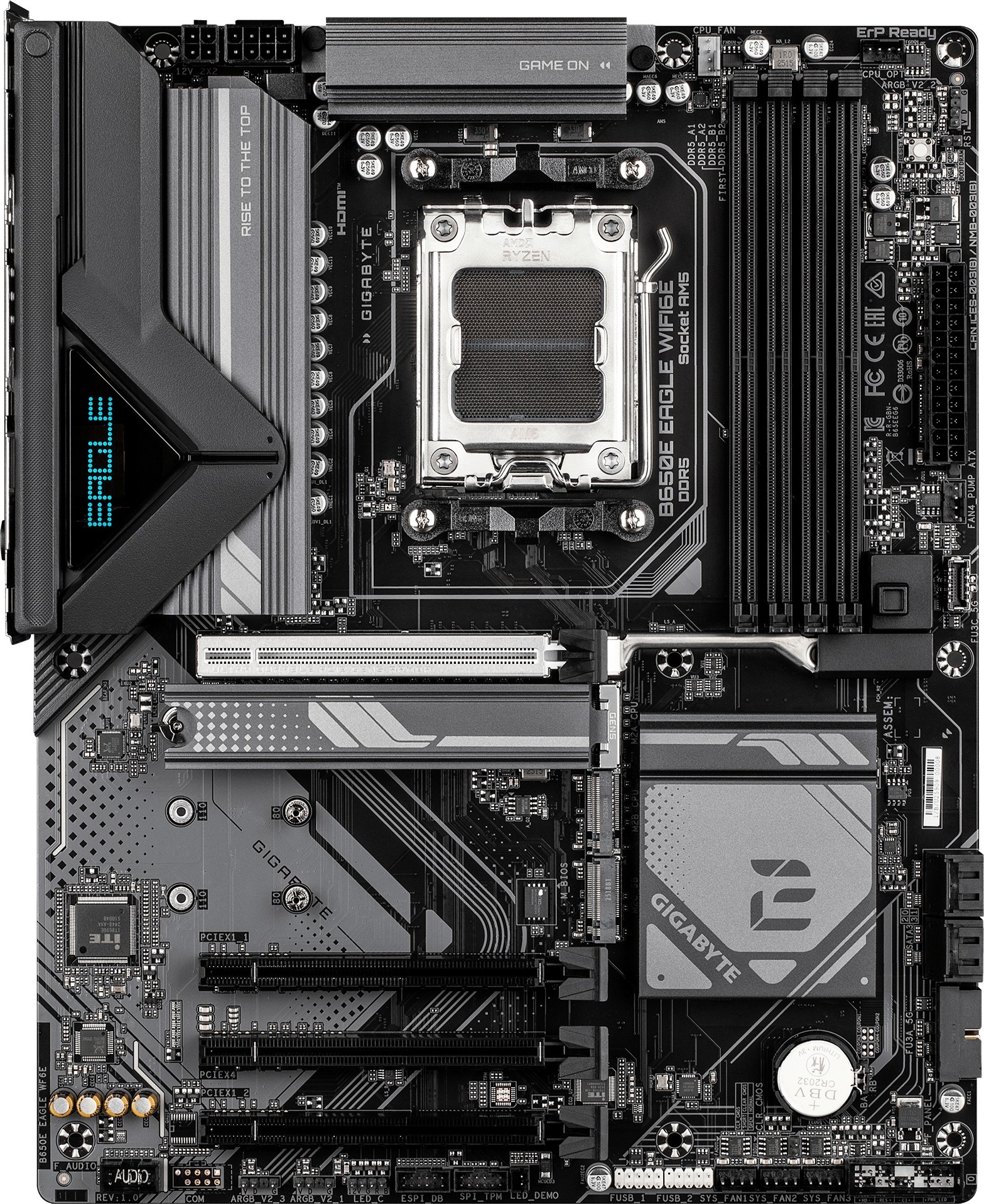 GIGABYTE MB Sc AM5 B650E EAGLE WF6E, AMD B650, 1xHDMI, 1xDP, 4xDDR5, ATX