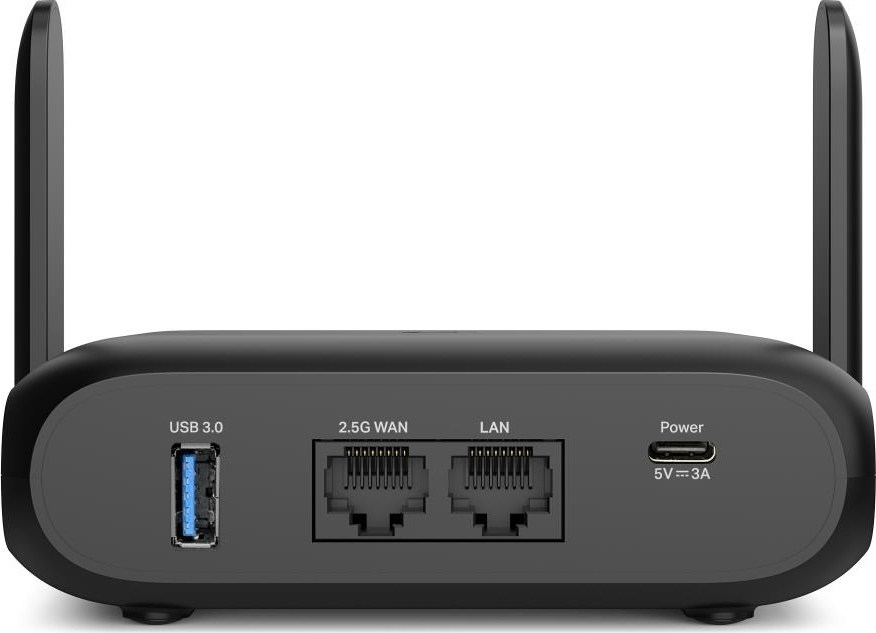 TP-Link TL-WR3602BE přenosný WiFi7 router (BE3600, 2,4GHz/5GHz, 1x2,5GbE WAN, 1xGbE LAN, 1xUSB3.0)