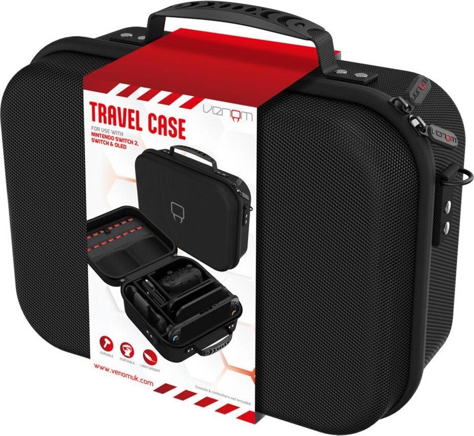 VENOM VS4935 Nintendo Switch 2/Switch/OLED Travel Case