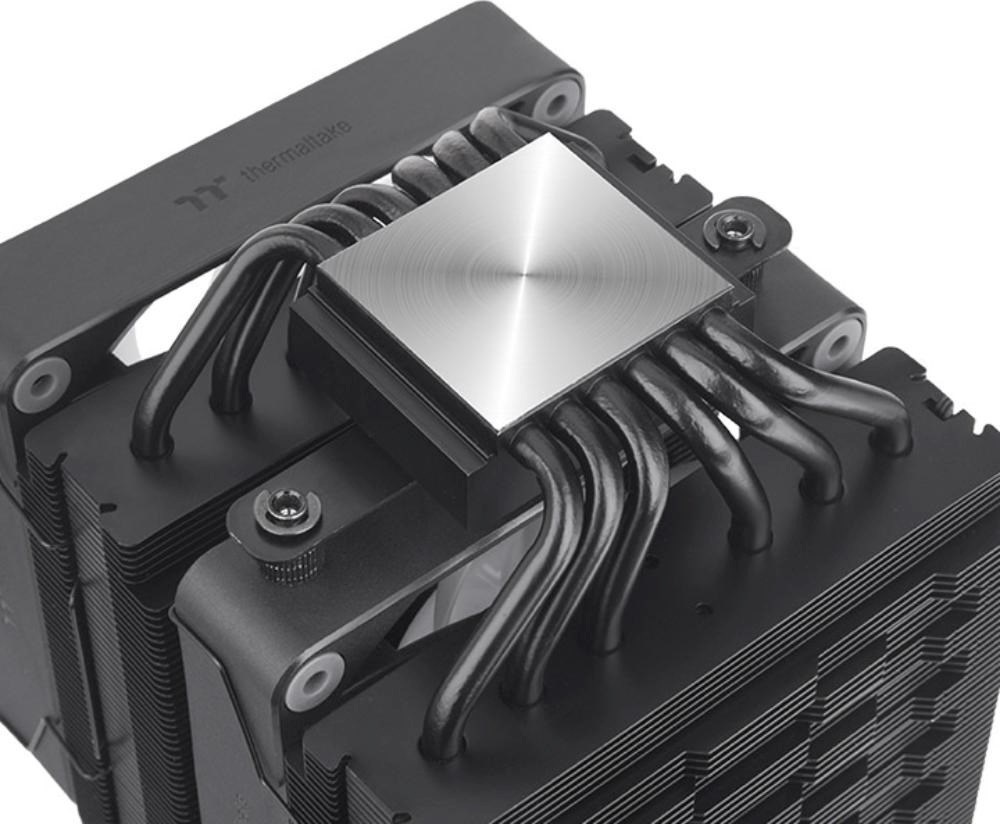 THERMALTAKE Chladič CPU Astria 600 ARGB, 2x120mm, LGA1851, AM5, černá