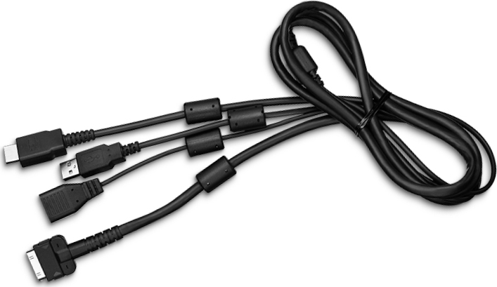 Wacom DTK-1660 3-in-1 cable