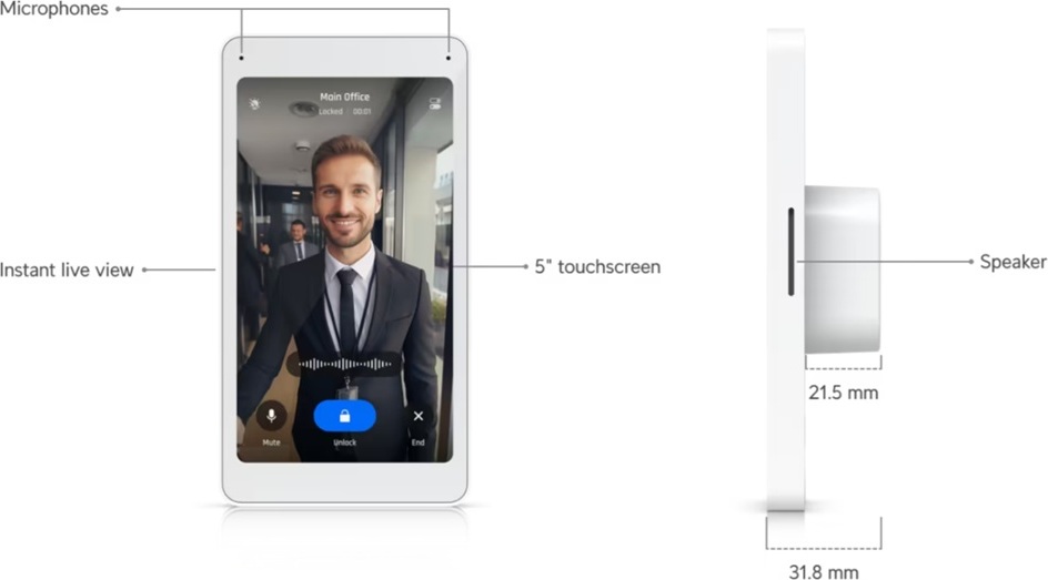 Ubiquiti UA-Intercom-Viewer-3 - UniFi Access Intercom Viewer 3-pack