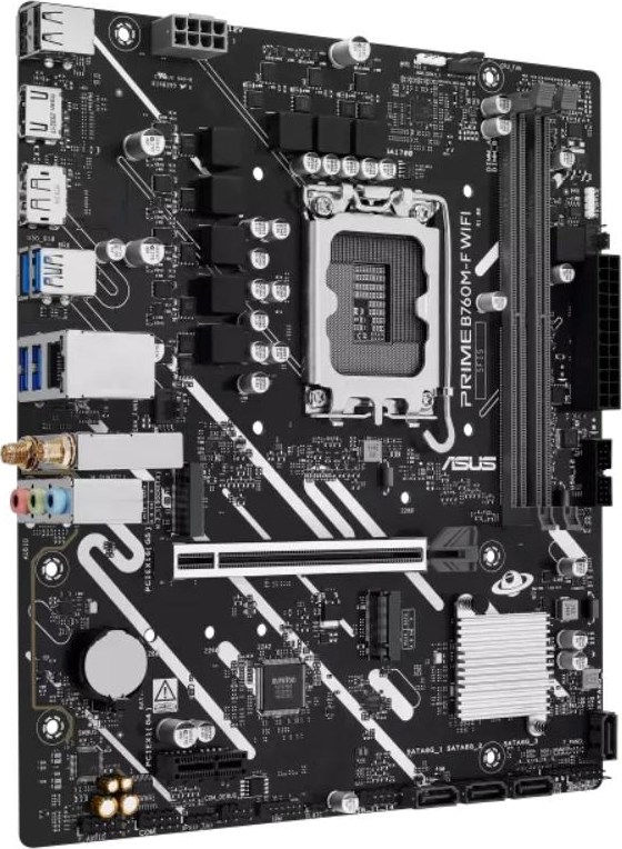 ASUS MB Sc LGA1700 PRIME B760M-F WIFI, Intel B760, 2xDDR5, WiFi, 1xDP, 1xHDMI, mATX