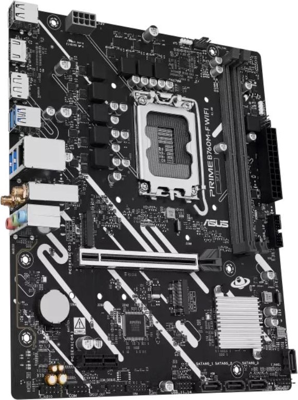 ASUS MB Sc LGA1700 PRIME B760M-F WIFI, Intel B760, 2xDDR5, WiFi, 1xDP, 1xHDMI, mATX