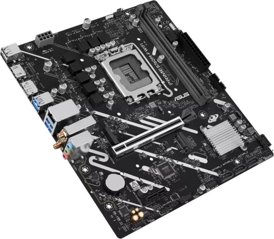 ASUS MB Sc LGA1700 PRIME B760M-F WIFI, Intel B760, 2xDDR5, WiFi, 1xDP, 1xHDMI, mATX