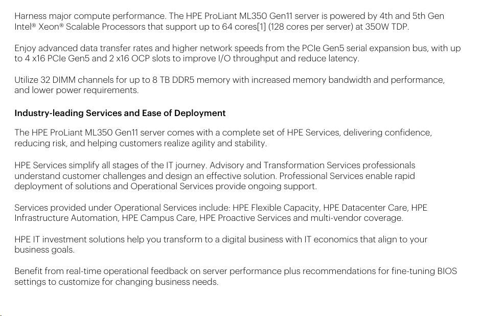Hewlett Packard Enterprise HPE PL ML350g11 4510 (2.4G/12C) 2x32G (P64706) NS204(2x480) MR408i-o 2x1000W 8SFF 4p1Gb Smart Choice