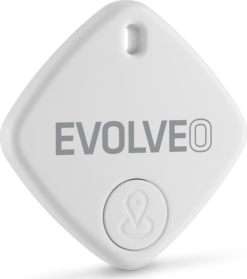 EVOLVEO TrackTag, Bluetooth lokátor s Apple Find My, bílý