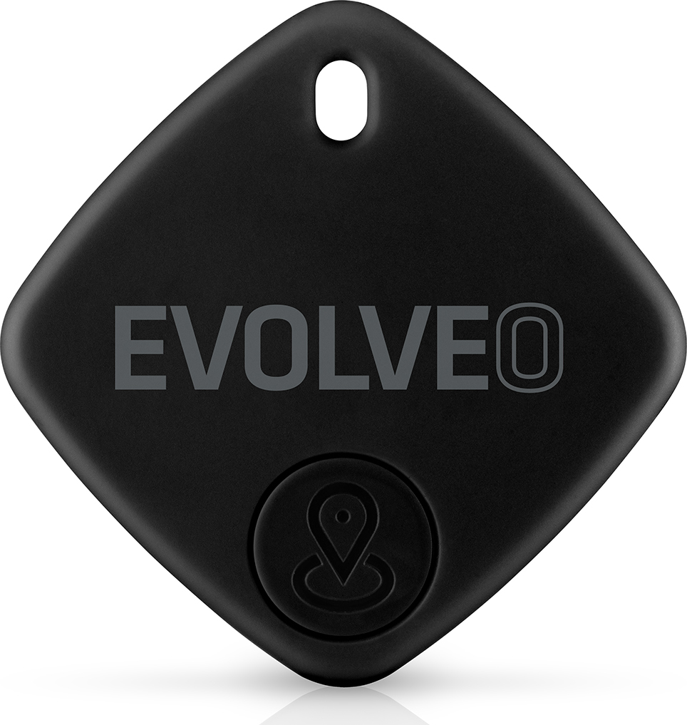EVOLVEO TrackTag, Bluetooth lokátor s Apple Find My, černý