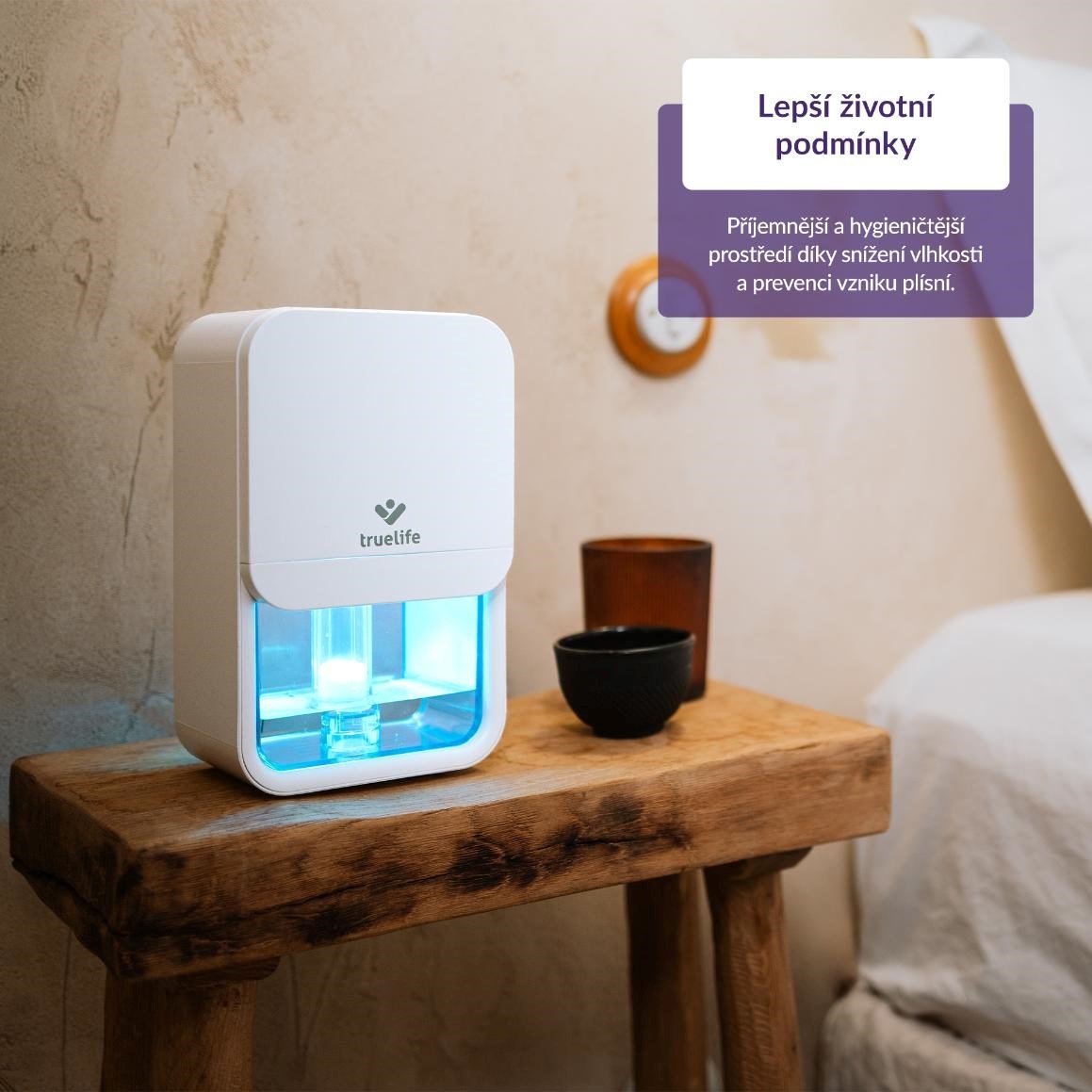 TrueLife AIR Dehumidifier DH3 White - odvlhčovač vzduchu