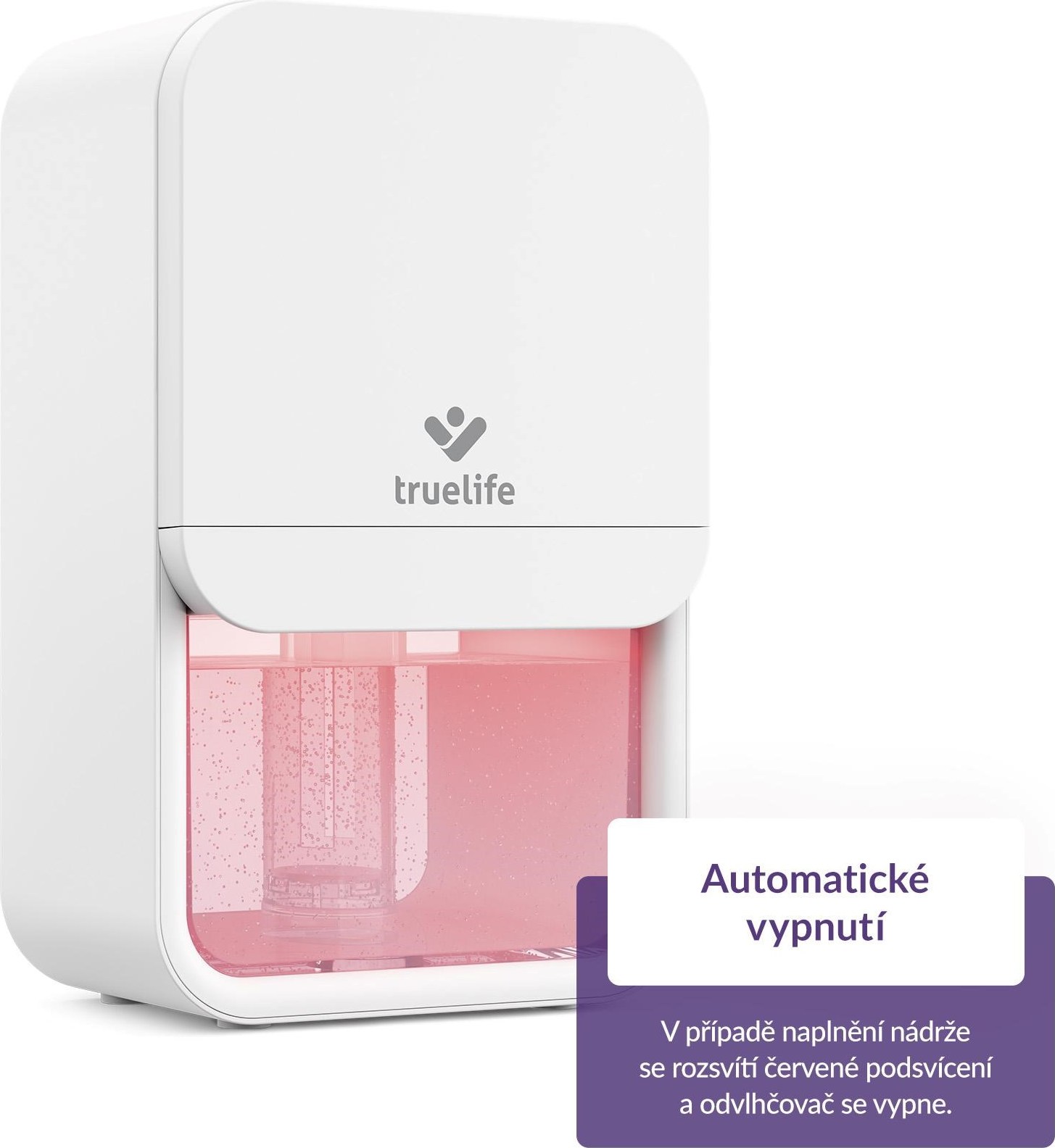 TrueLife AIR Dehumidifier DH3 White - odvlhčovač vzduchu