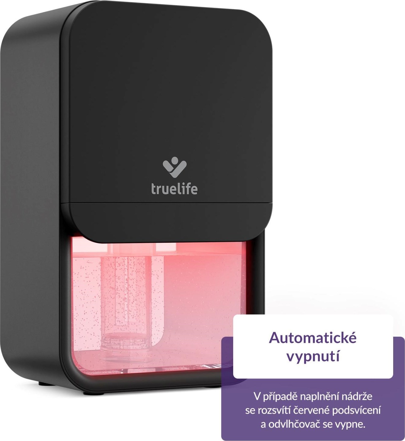 TrueLife AIR Dehumidifier DH3 Black - odvlhčovač vzduchu