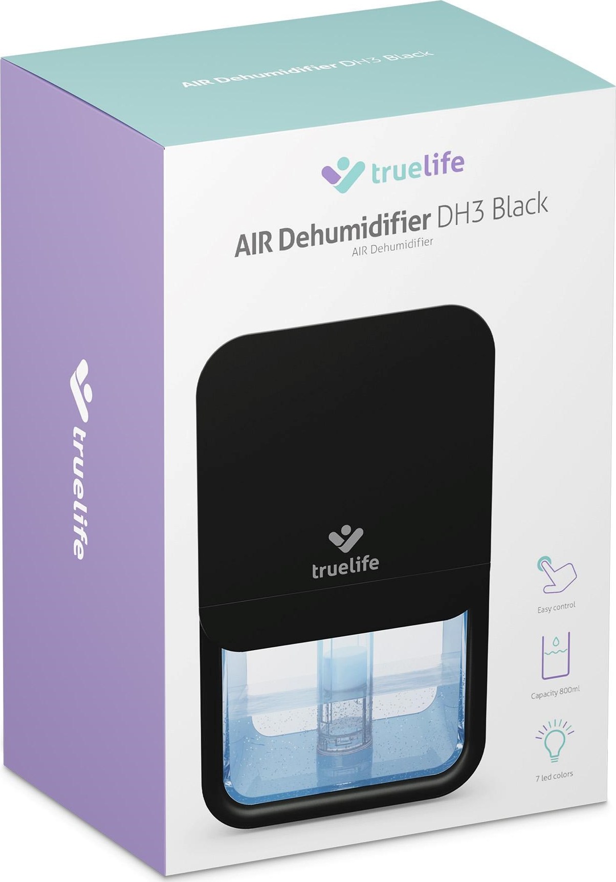 TrueLife AIR Dehumidifier DH3 Black - odvlhčovač vzduchu