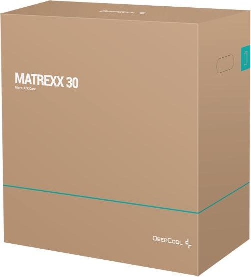 DEEPCOOL Case MATREXX 30 SI, mATX, 1x120mm Fan, černá