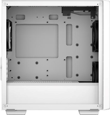 DEEPCOOL Case CC360 WH ARGB, mATX, Průhledná bočnice, 3x120mm Fan, bílá