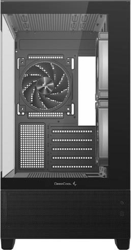 DEEPCOOL Case CG380 3F, mATX, ARGB, Průhledná bočnice, 3x120mm Fan, černá