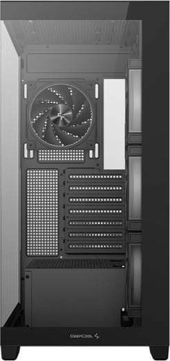 DEEPCOOL Case CG580 4F V2, ATX, Průhledná bočnice, 4x120mm ARGB, černá