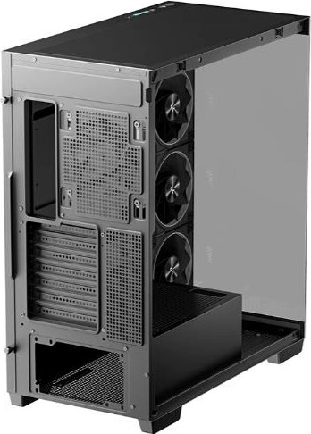 DEEPCOOL Case CG580 4F V2, ATX, Průhledná bočnice, 4x120mm ARGB, černá