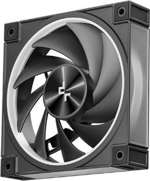 DEEPCOOL Case CG580 4F V2, ATX, Průhledná bočnice, 4x120mm ARGB, černá