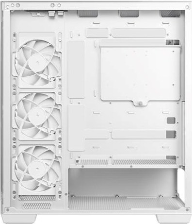 DEEPCOOL Case CG580 4F V2 WH, ATX, Průhledná bočnice, 4x120mm ARGB, bílá