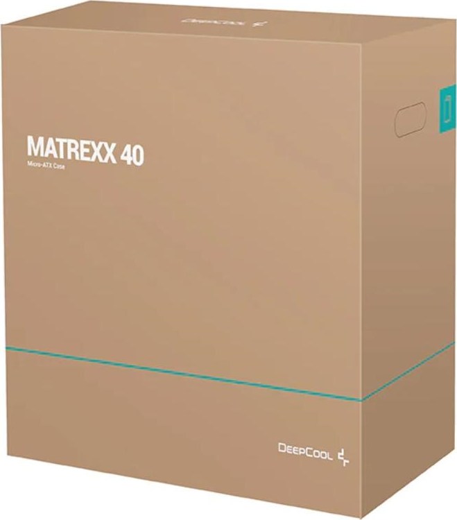 DEEPCOOL Case MATREXX 40 3FS, mATX, 3x120mm Fan, černá