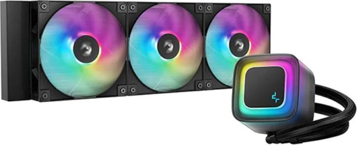 DEEPCOOL Vodní chladič LE360 V2, ARGB, 3x 120mm, AM5, LGA1851, černá