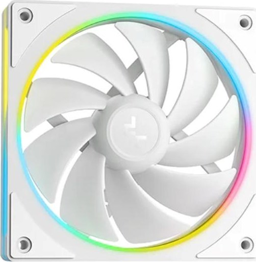 DEEPCOOL Vodní chladič LM240 WH, ARGB, 2x 120mm, AM5, LGA1851, bílá