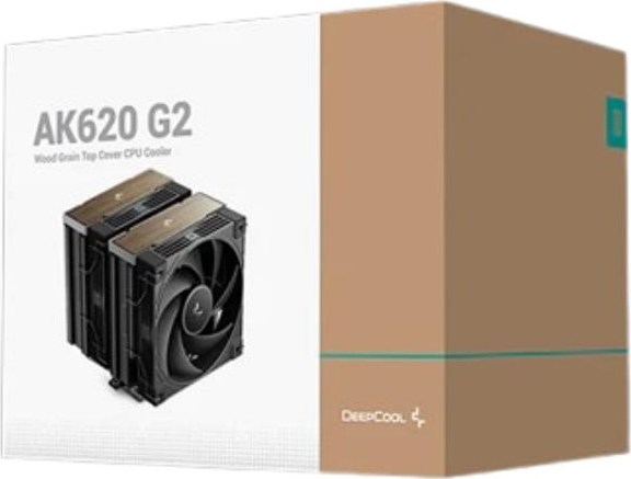 DEEPCOOL CPU Chladič AK620 G2, 2x120, LGA1851, AM5, černá