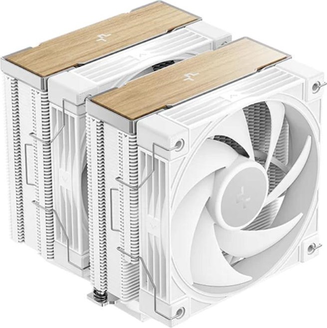 DEEPCOOL CPU Chladič AK620 G2 WH, 2x120, LGA1851, AM5, bílá
