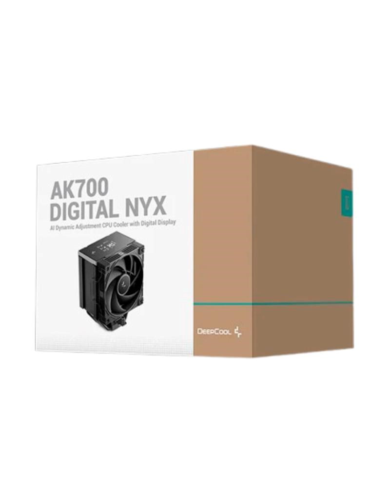 DEEPCOOL CPU Chladič AK700 G2 DIGITAL NYX, 1x120, LGA1851, AM5, černá