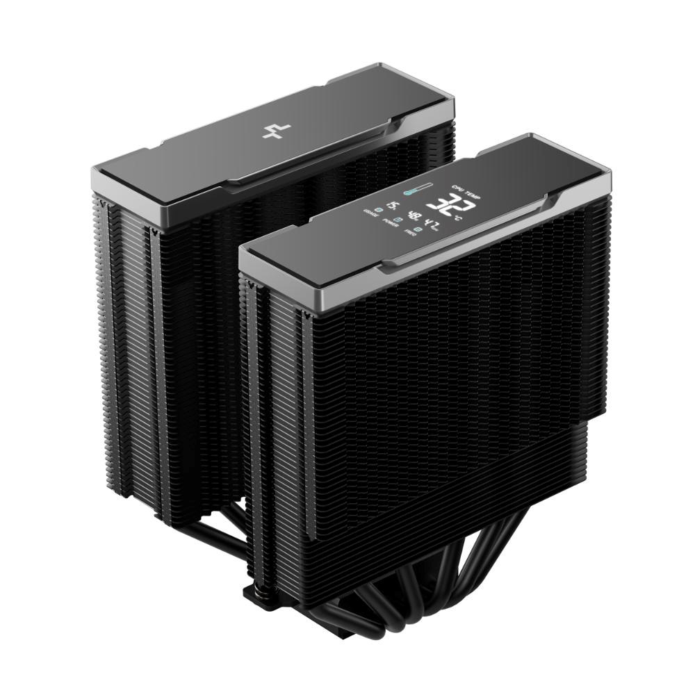 DEEPCOOL CPU Chladič AK620 G2 DIGITAL NYX, 2x120, LGA1851, AM5, černá