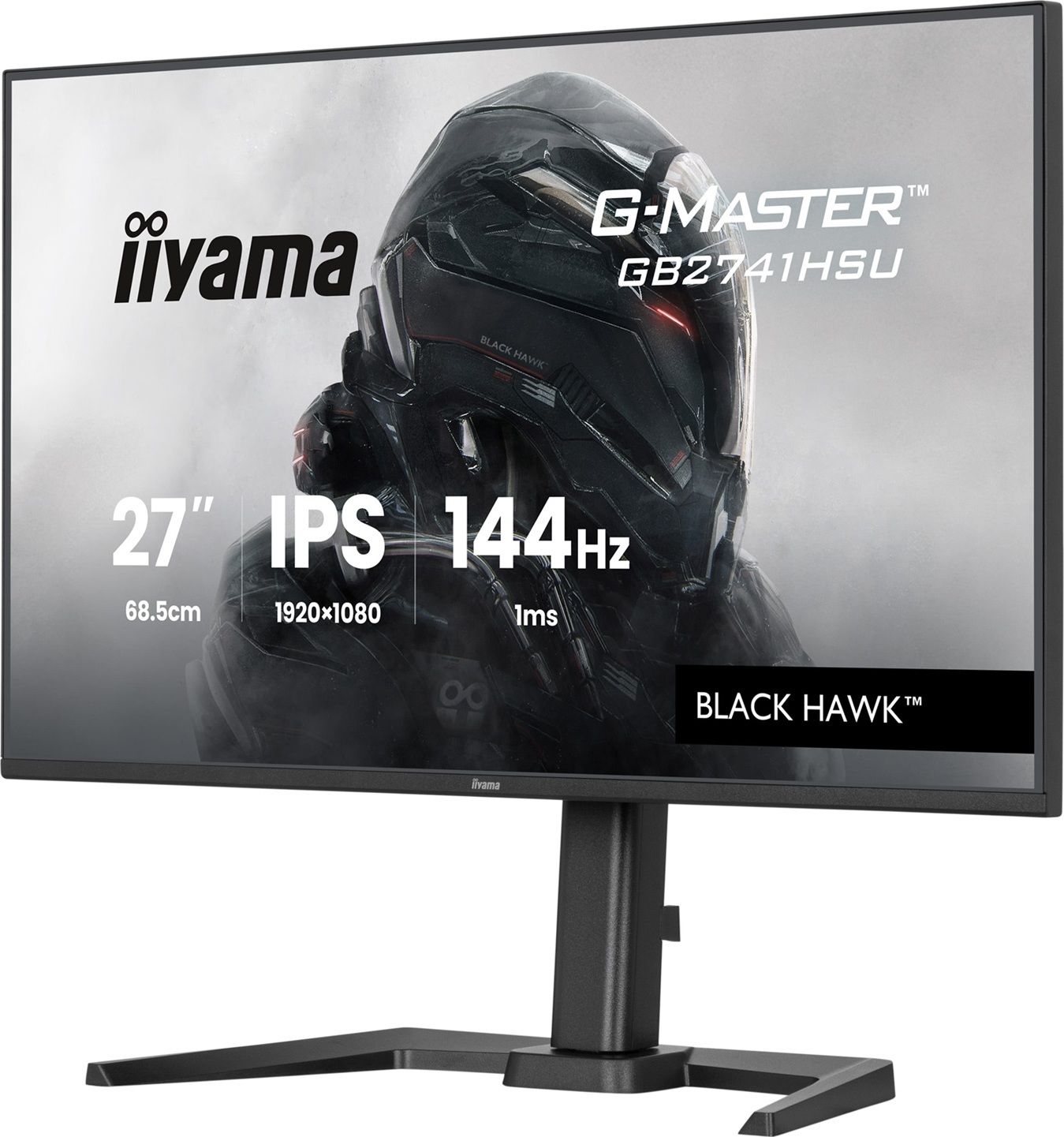 iiyama G-Master/GB2741HSU-B1/27"/IPS/FHD/144Hz/1ms/Černá/3R
