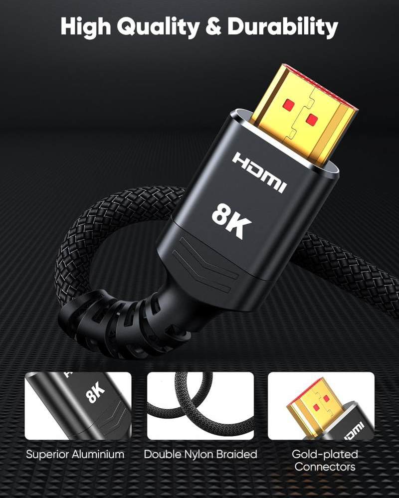 PremiumCord Ultra HDMI 2.1 8K 0,5m