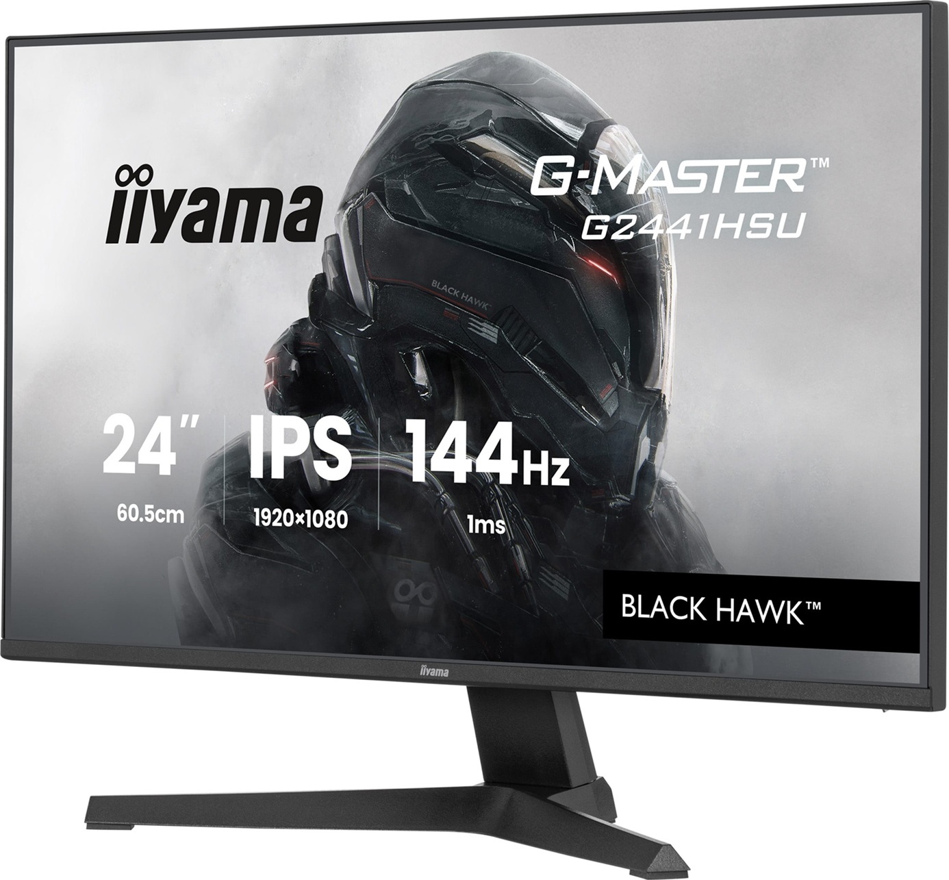 iiyama G-Master/G2441HSU-B1/23,8"/IPS/FHD/144Hz/1ms/Černá/3R