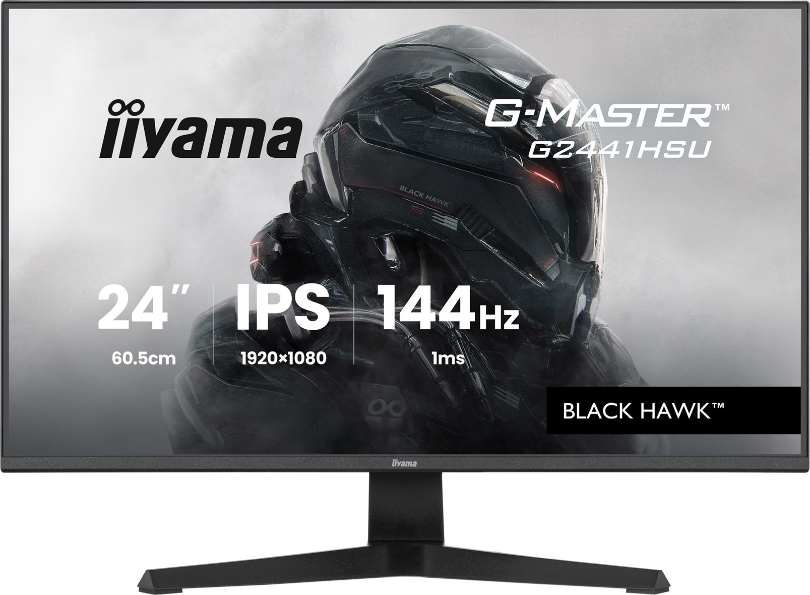 iiyama G-Master/G2441HSU-B1/23,8"/IPS/FHD/144Hz/1ms/Černá/3R