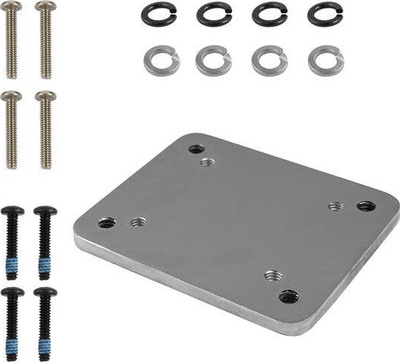 NoName RAM 2.10" X 2.60" BACKING PLATE W/ HARDWARE