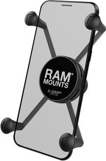 BRODIT RAM Mounts X-Grip univerzální držák na velké telefony s 1" kulovým čepem, RAM-HOL-UN10BU