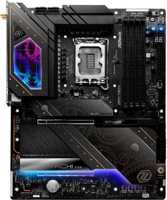 ASRock MB Sc LGA1851 Z890 TAICHI, Intel Z890, 4xDDR5, 1xHDMI, 2xThunderbolt, WI-FI