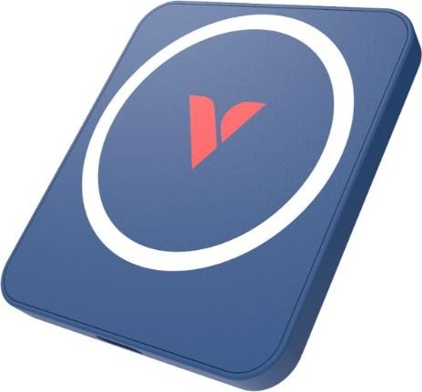 VERBATIM externí SSD SnapBack Magnetic 2TB, USB 3.2 Gen 2x2, (R:2000/ W:1800MB/s), modrá
