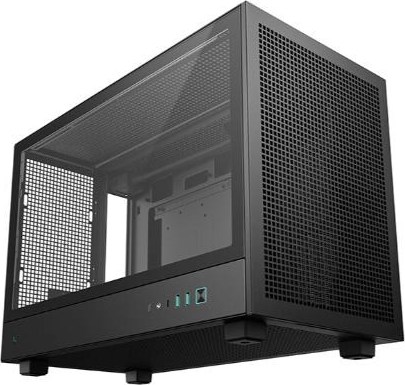DEEPCOOL Case CH260, mATX, Průhledná bočnice, černá