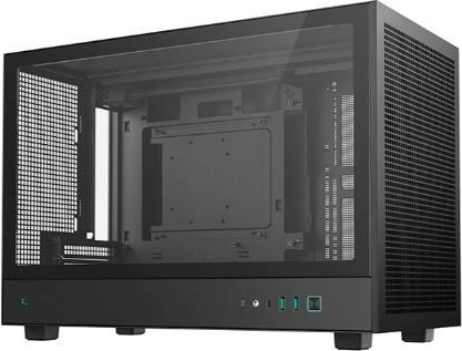 DEEPCOOL Case CH260, mATX, Průhledná bočnice, černá