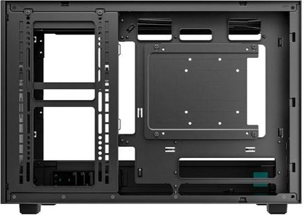 DEEPCOOL Case CH260, mATX, Průhledná bočnice, černá