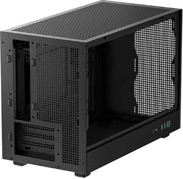 DEEPCOOL Case CH260, mATX, Průhledná bočnice, černá
