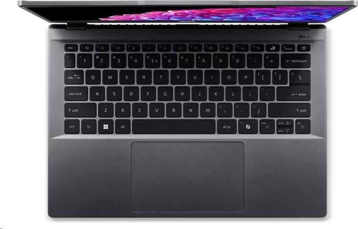 ACER NTB Swift Go 14 AI (SFG14-64-R325),R7 AI 350,14"WUXGA,16GB,512GB SSD,AMD Radeon 860M,W11H,Silver