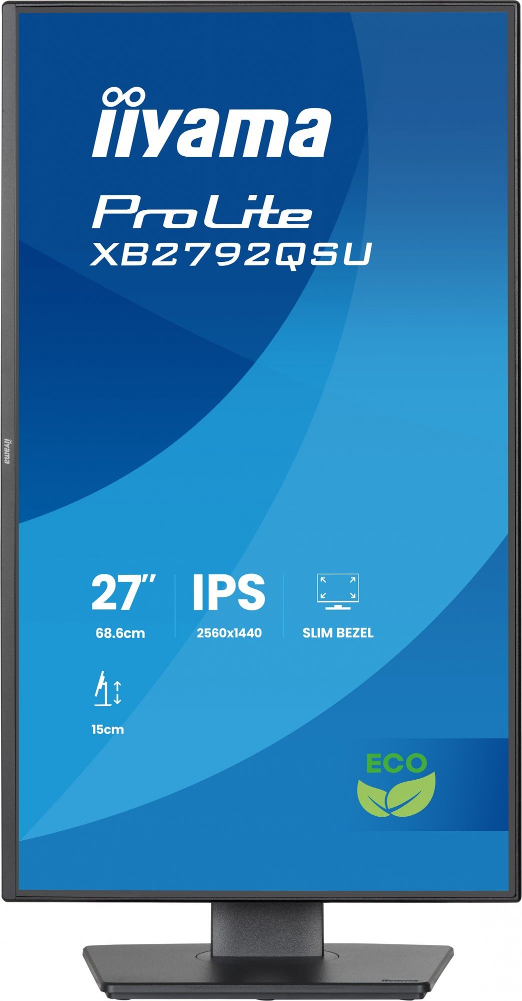 iiyama ProLite/XB2792QSU-B1/27"/IPS/QHD/120Hz/3ms/Černá/3R