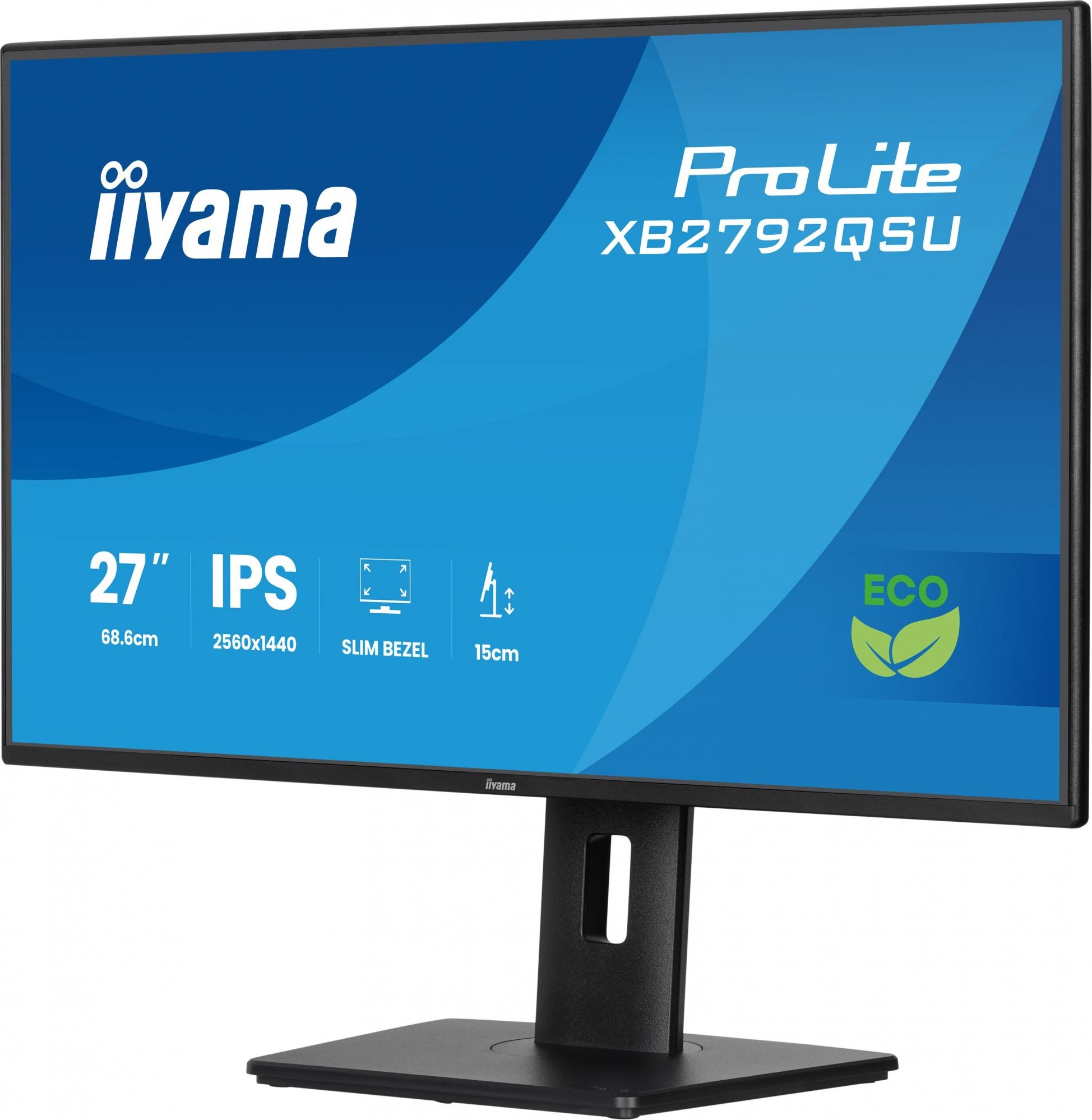 iiyama ProLite/XB2792QSU-B1/27"/IPS/QHD/120Hz/3ms/Černá/3R