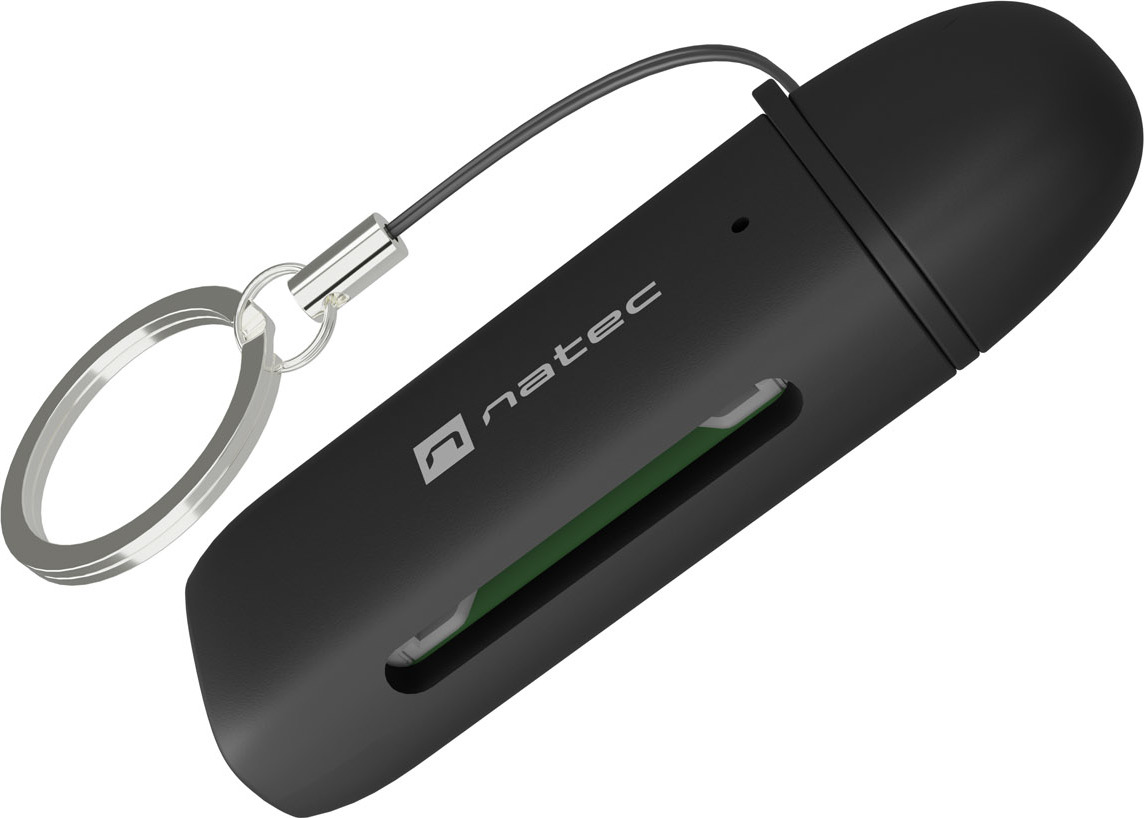 Čtečka karet Natec SCARAB C SD/MICRO SD USB 3.2 GEN 1, Černá