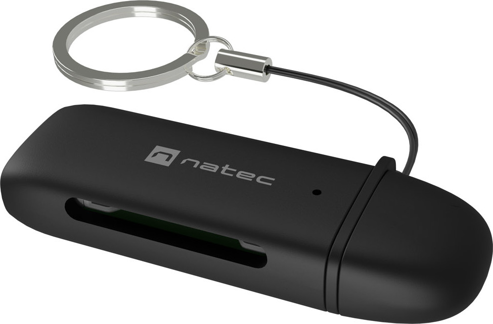 Čtečka karet Natec SCARAB C SD/MICRO SD USB 3.2 GEN 1, Černá