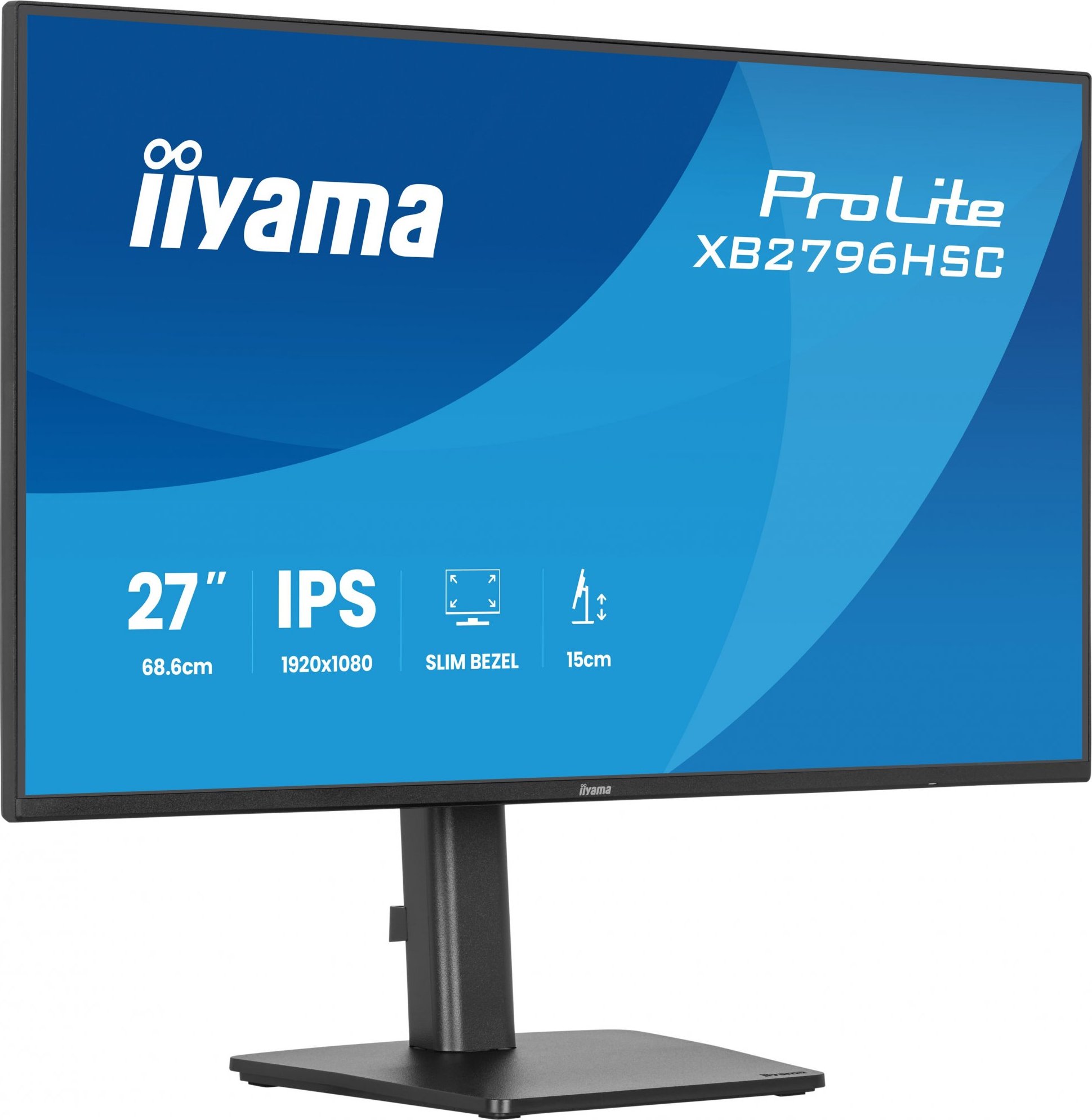 iiyama ProLite/XB2796HSC-B1/27"/IPS/FHD/144Hz/3ms/Černá/3R